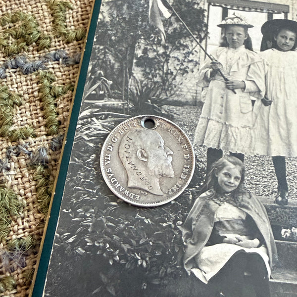 Edwardian Coronation Love Token Charm