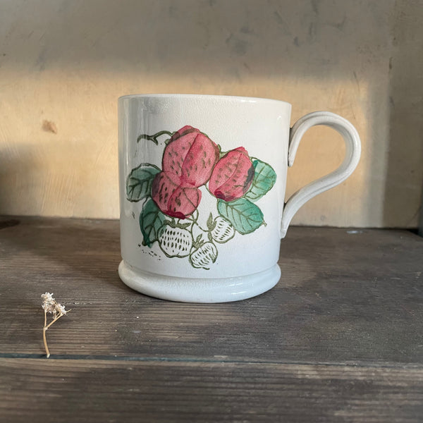 Antique Strawberry Mug
