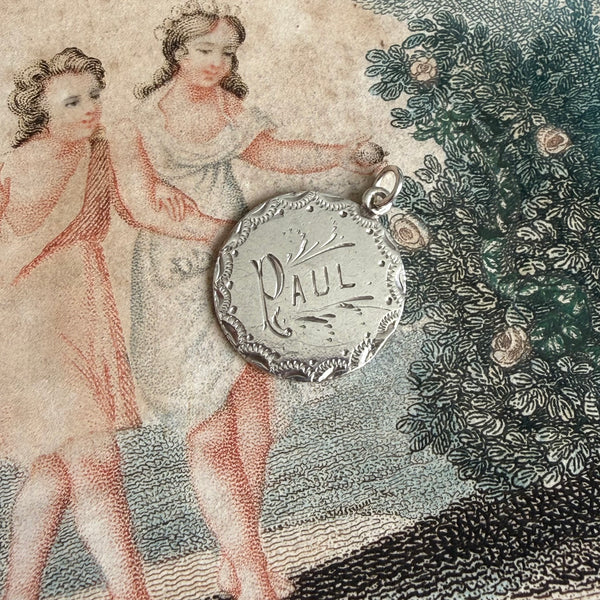 Victorian Paul Love Token Charm
