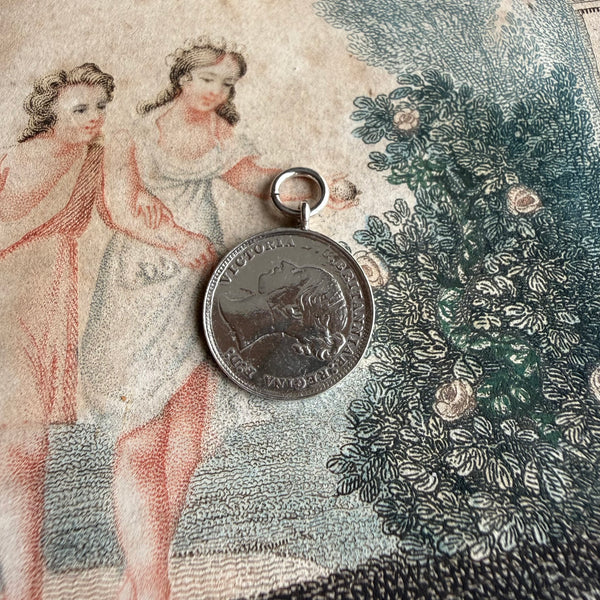 Victorian GB Love Token Charm