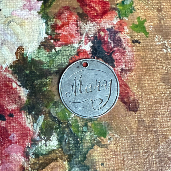 Victorian Mary Love Token Charm