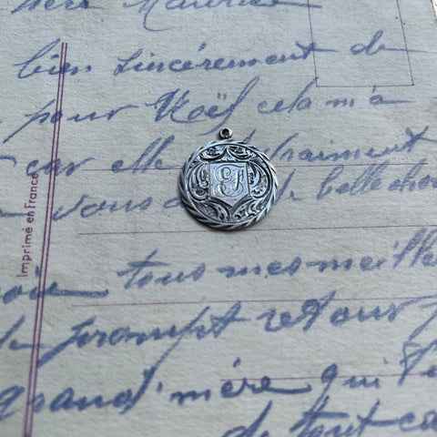 Victorian EF Love Token Charm