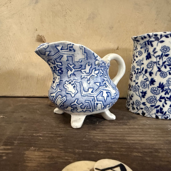 Antique Blue Transfer Jug