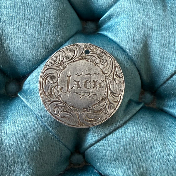 Victorian Jack Love Token Charm