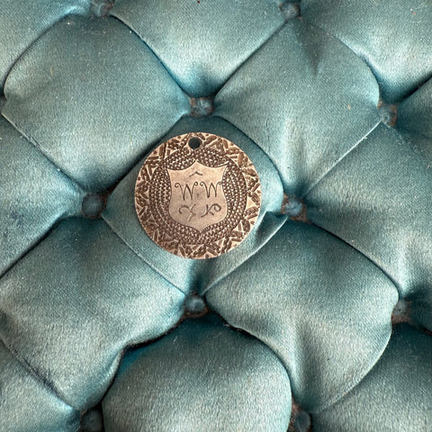 Victorian WW Love Token Charm
