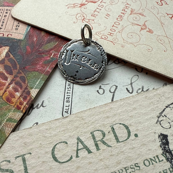 Victorian Uncle Love Token Charm