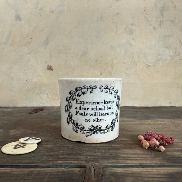 Staffordshire Antique Learn Cup