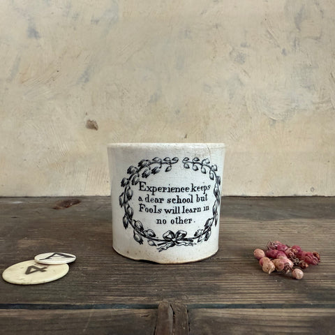 Staffordshire Antique Learn Cup