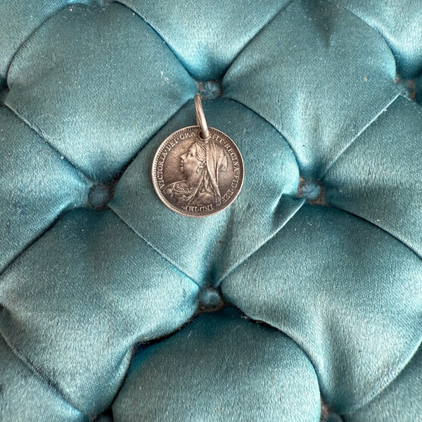Victorian Fred Love Token Charm
