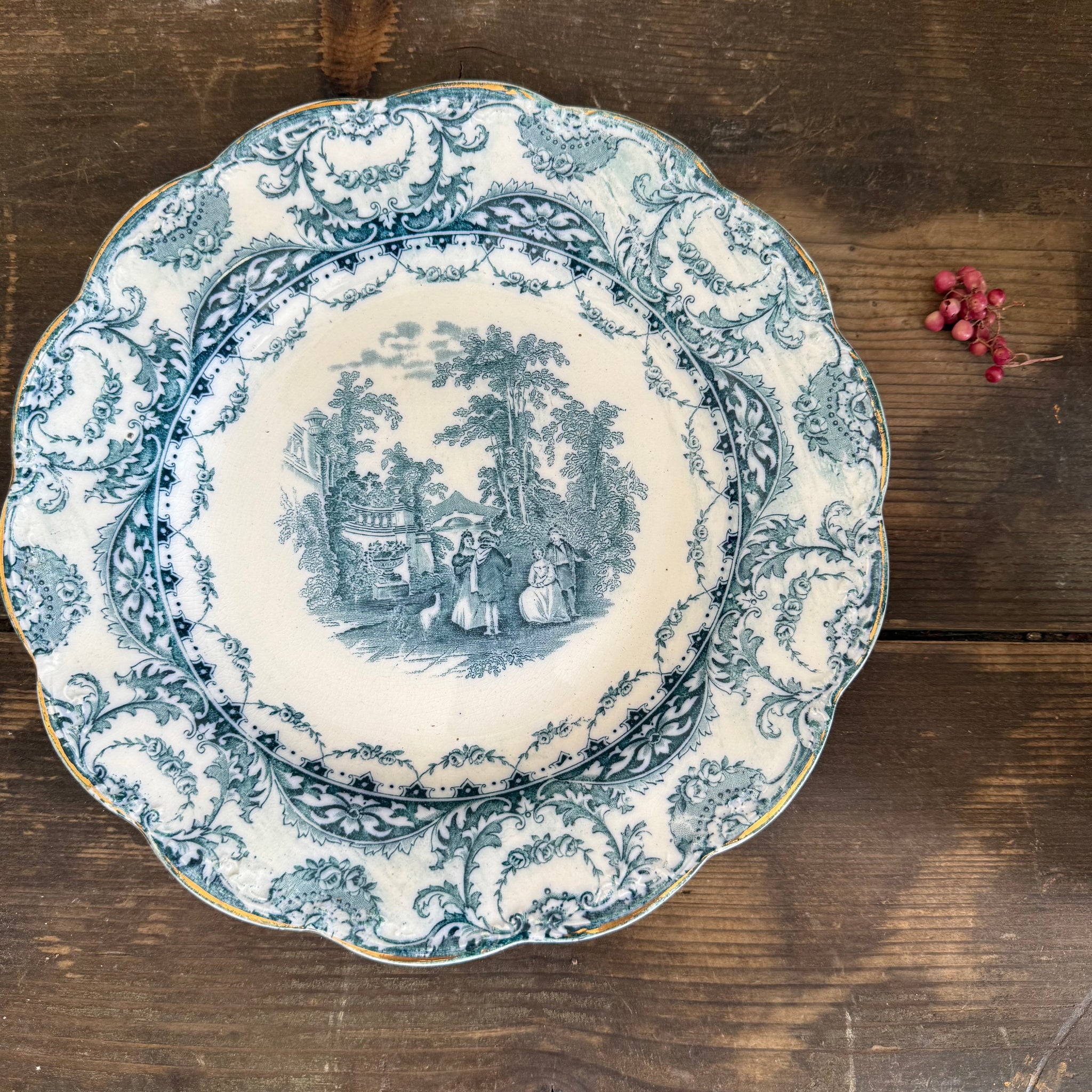 Antique Transfer Plate