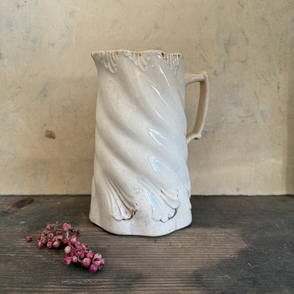 Pretty Vintage White Jug
