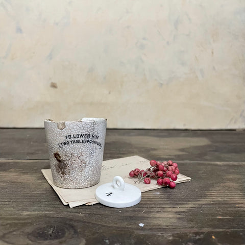 Worn Victorian Measuring Cup