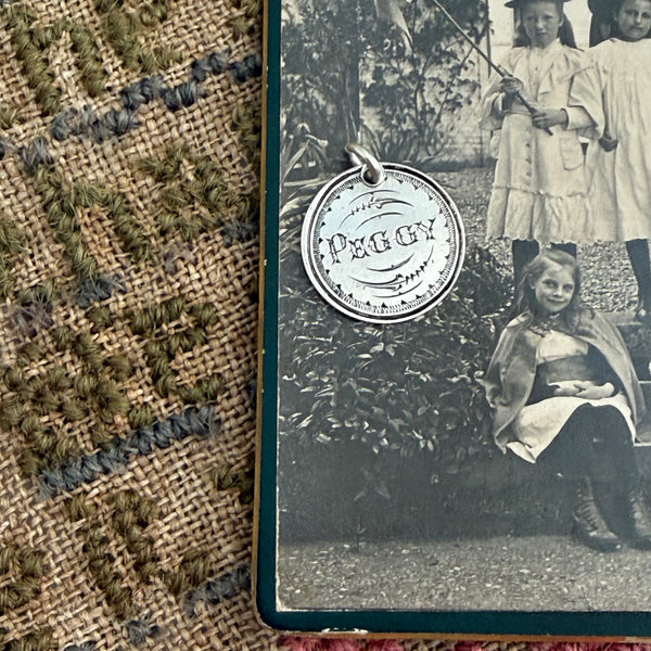 Victorian Peggy Love Token Charm