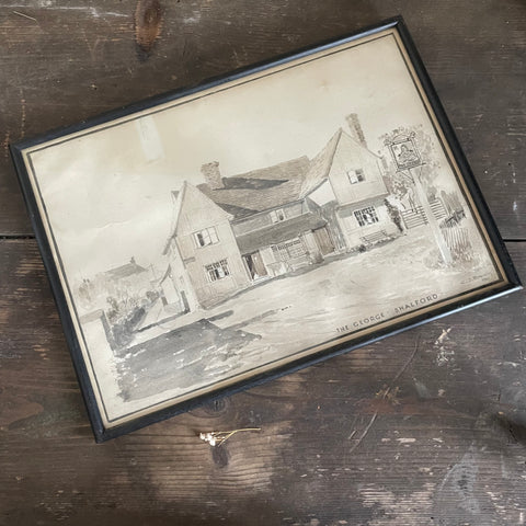 1941 Framed Watercolour Painting