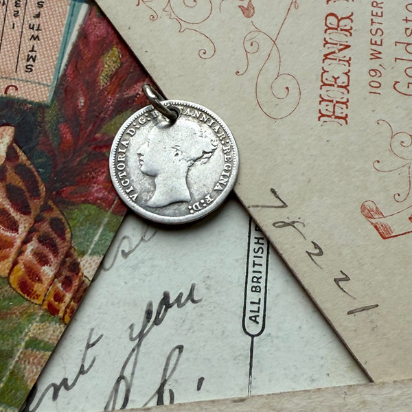 Victorian Emily Love Token Charm