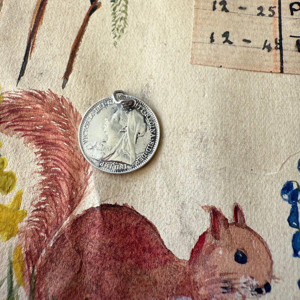 Victorian Sister Love Token Charm