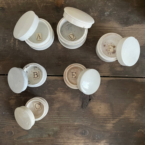 Plain Victorian Chemist Pots