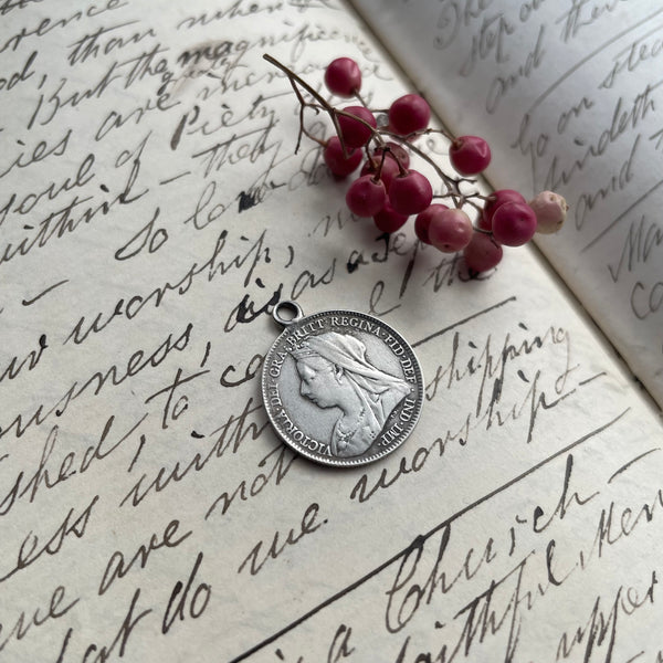 Victorian JWS Love Token Charm