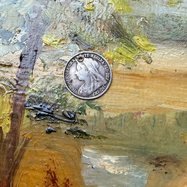 Victorian Harold Love Token Charm