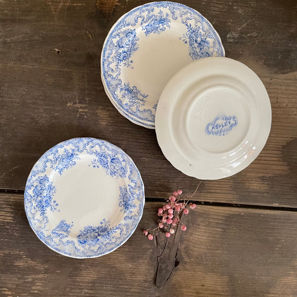 Victorian Transferware Child Plates