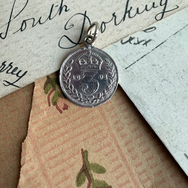 Victorian Lords Prayer Love Token Charm