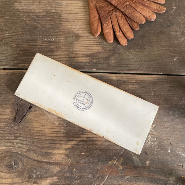 Antique Geo Rowney Paint Palette