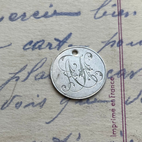 Victorian AH Love Token Charm
