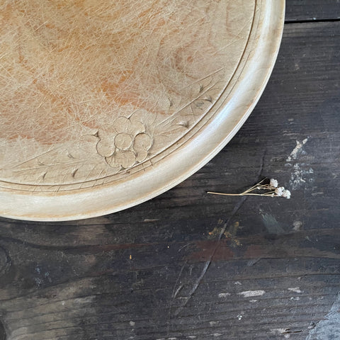 Antique Floral Bread board