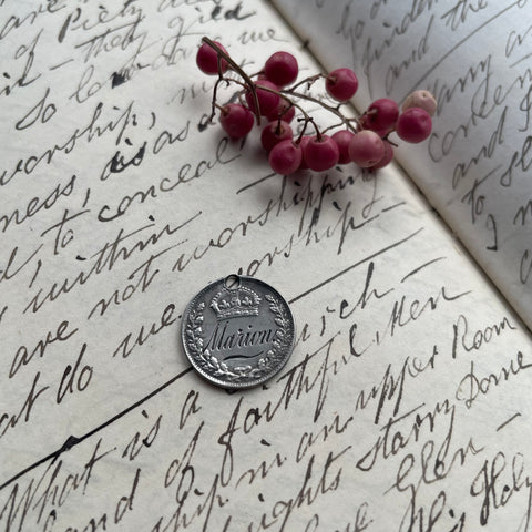 Victorian Marion Love Token Charm