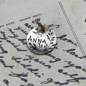 Victorian Anna Love Token Charm
