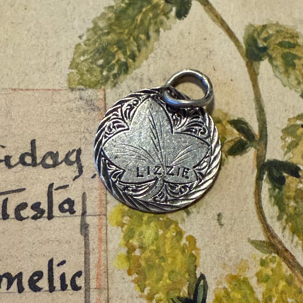 Victorian Lizzie Love Token Charm