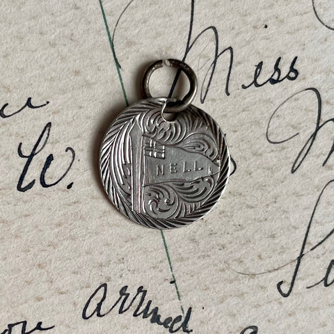 Victorian Nell Love Token Charm