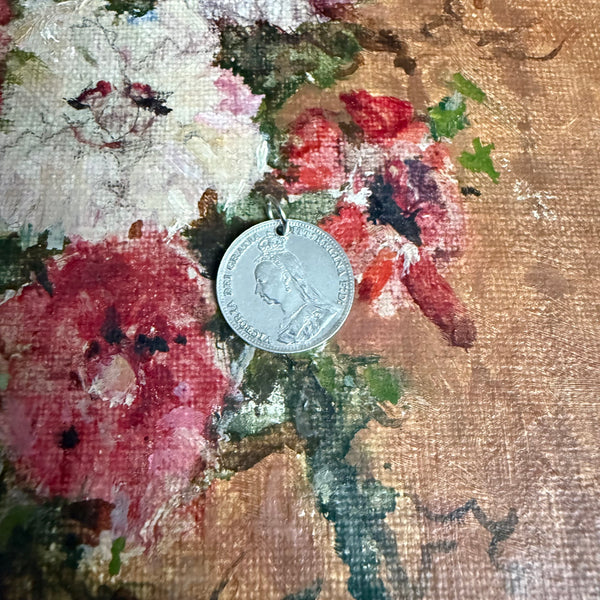 Victorian Rosie 1894 Love Token Charm