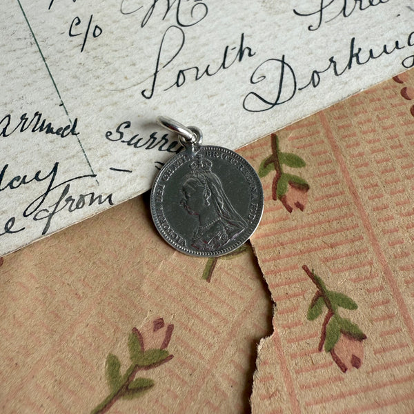 Victorian Madge Love Token Charm