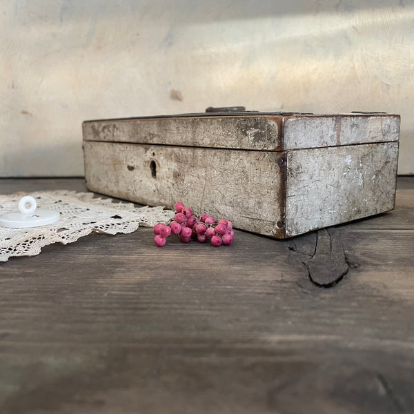 Antique Worn Wooden Box