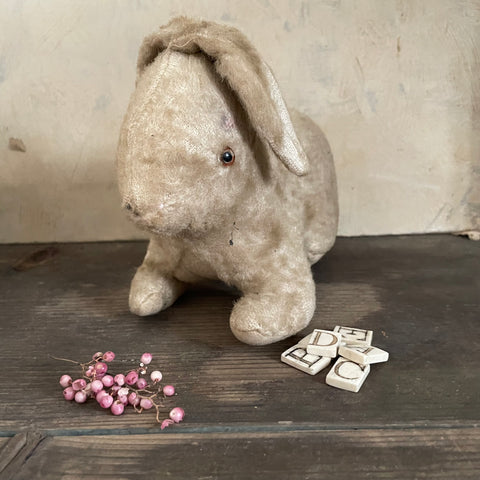 Antique Straw Rabbit