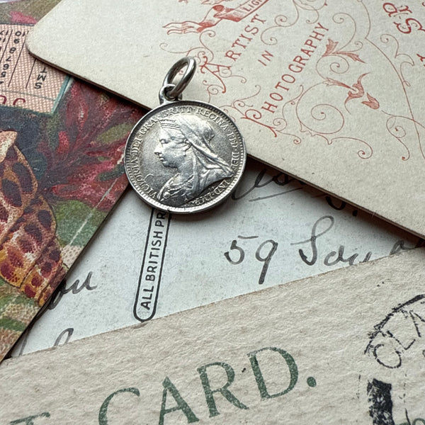 Victorian Ted Love Token Charm