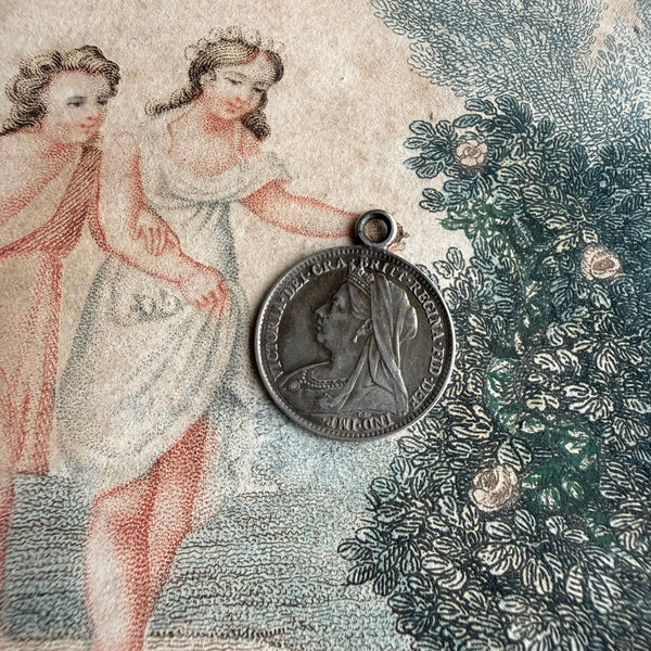 Victorian Ernest Love Token Charm
