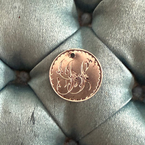 Victorian JS Love Token Charm