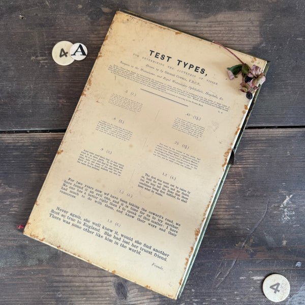 Vintage Eye Sight Sign