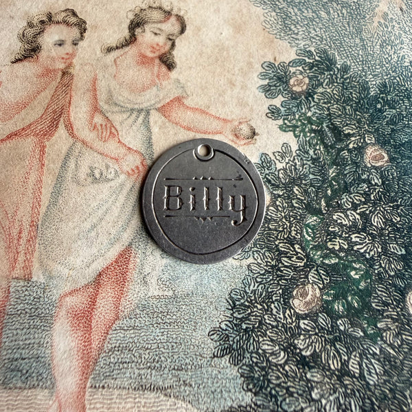Victorian Billy Love Token Charm
