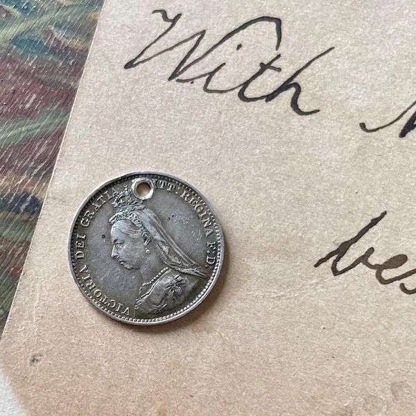 Victorian Auntie Love Token Charm