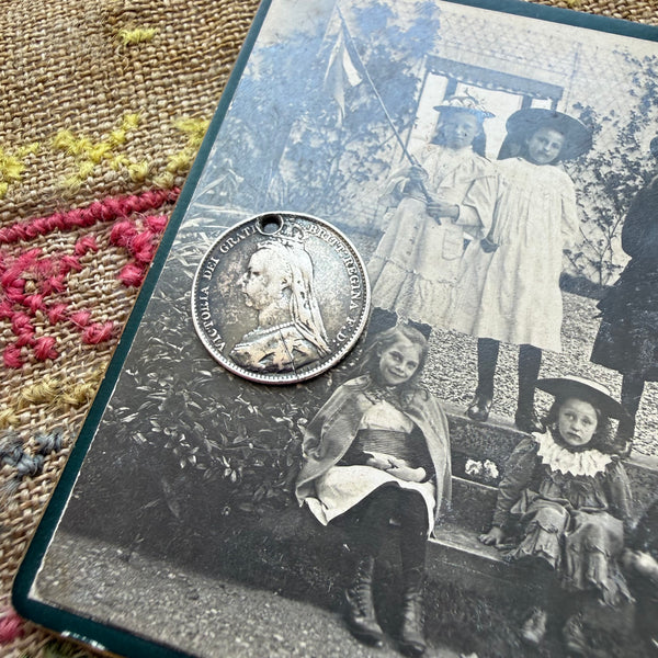 Victorian Lizzie Love Token Charm
