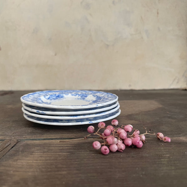 Victorian Transferware Child Plates