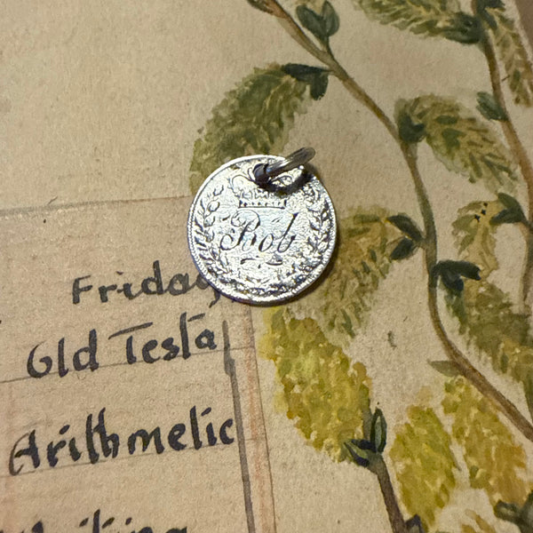 Victorian Bob Love Token Charm
