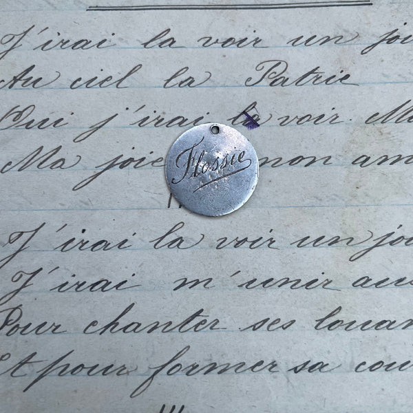 Victorian Flossie Love Token