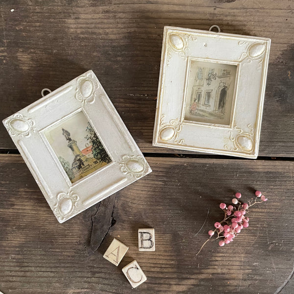 Beautiful Vintage Plaster Photo frames