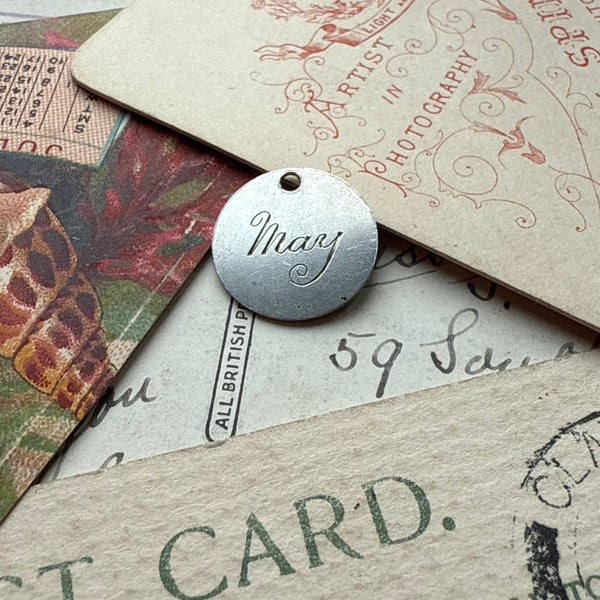 Victorian May Love Token Charm