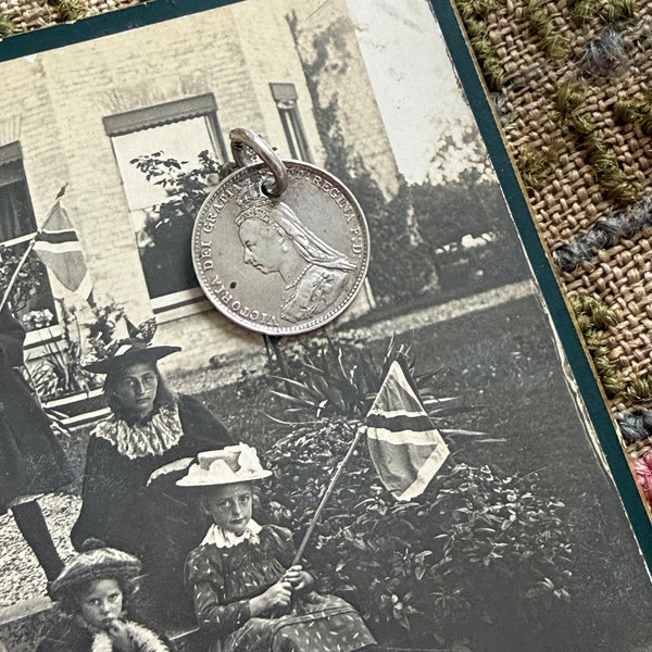 Victorian HML Love Token Charm