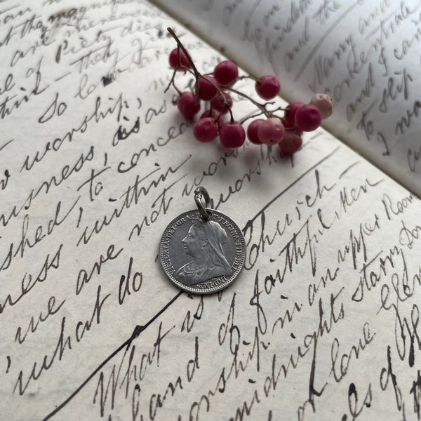 Victorian Emily Love Token Charm